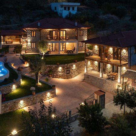 Lithos Villas Apollon シキア エクステリア 写真