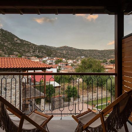 Lithos Villas Apollon シキア エクステリア 写真