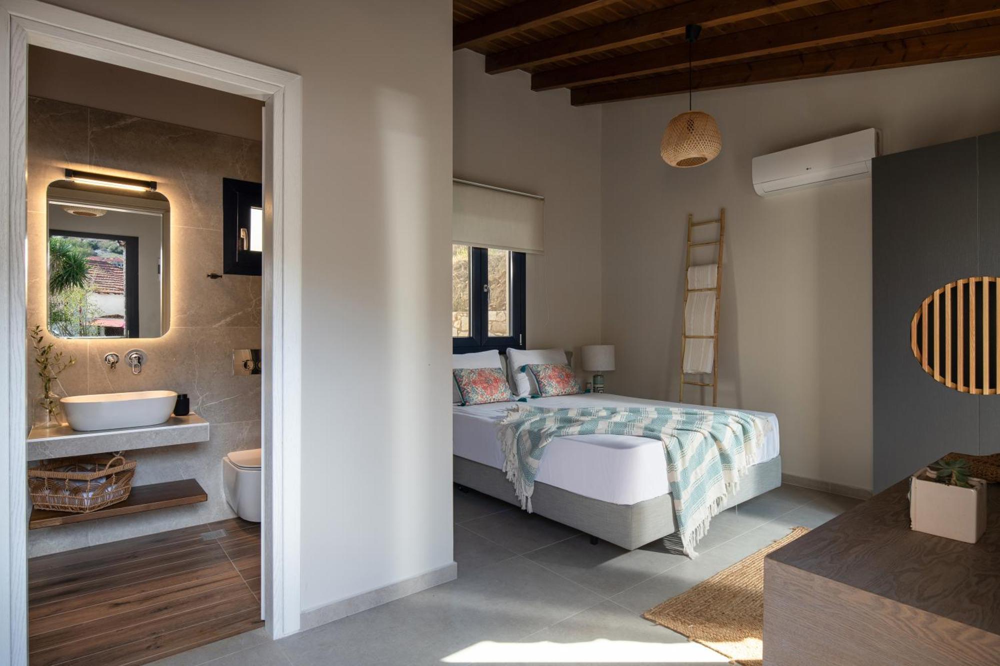 Lithos Villas Apollon シキア エクステリア 写真