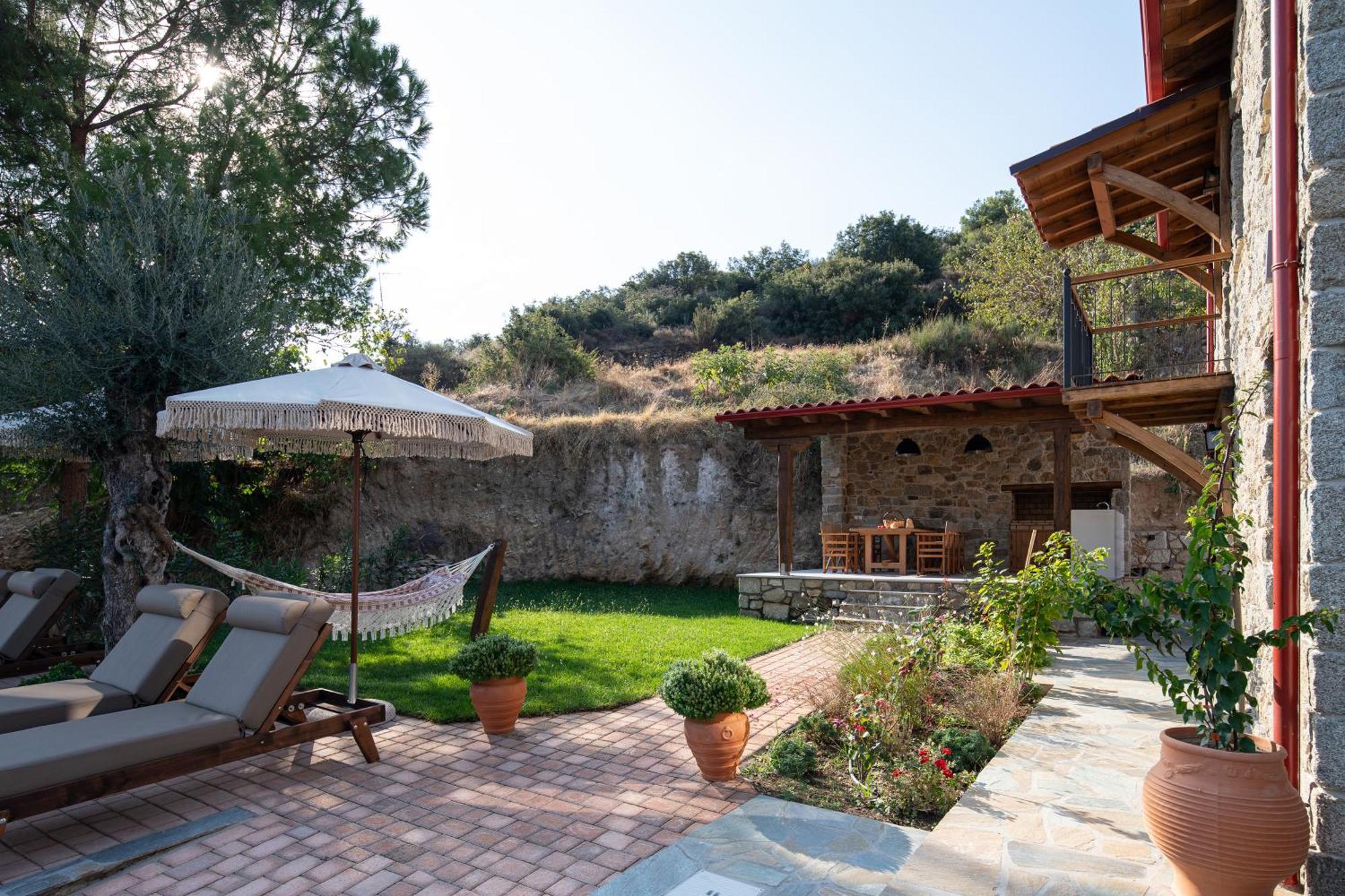 Lithos Villas Apollon シキア エクステリア 写真